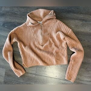 And Now this Sweater Cozy and now this tan colored Cowl Neck in Soft Tan